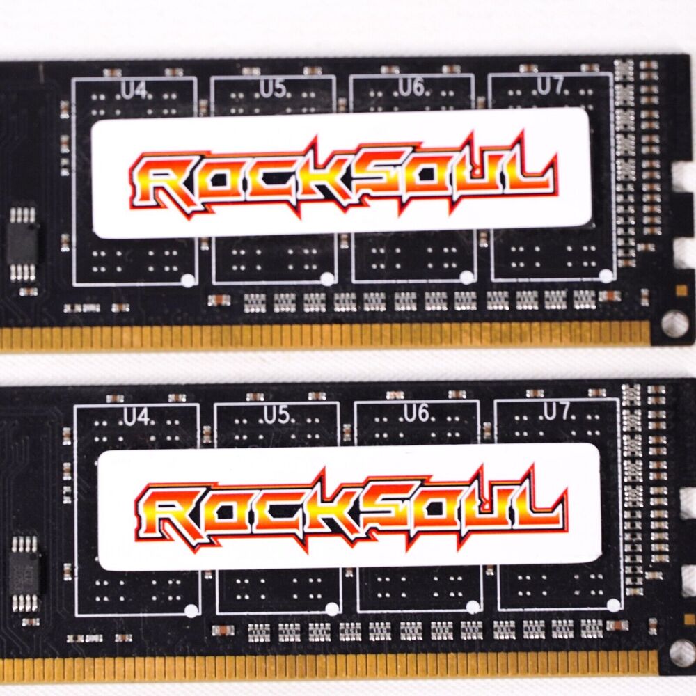 RockSoul 8GB Kit 4GB DDR3 1600 RAM Memory Sticks x2 Team Group Inc PC Computer - Picture 3 of 5